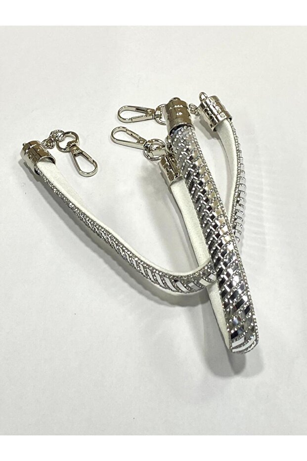 Taşlı Çanta Sapı Şeritli Model - 1