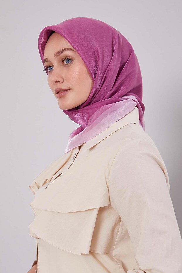 Pembe Kehribar Eşarp - 2