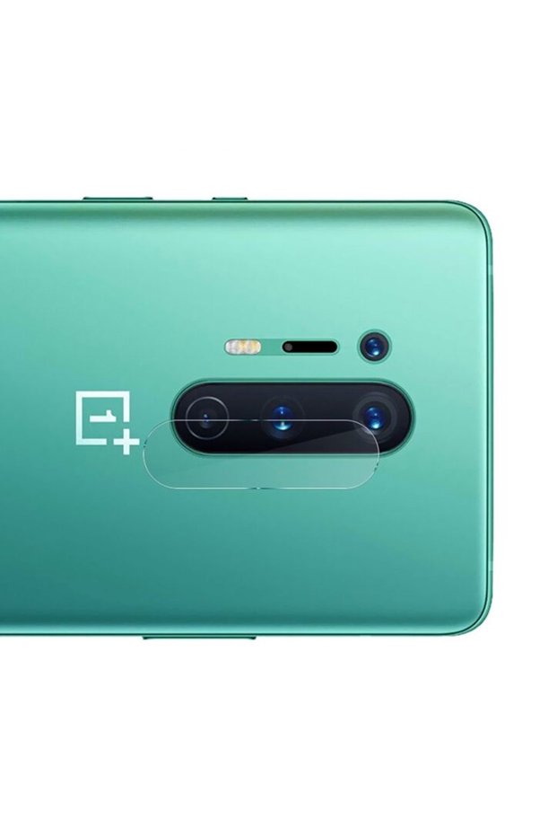Camera Lens Protector for OnePlus 8, Tempered Glass Lens, Black