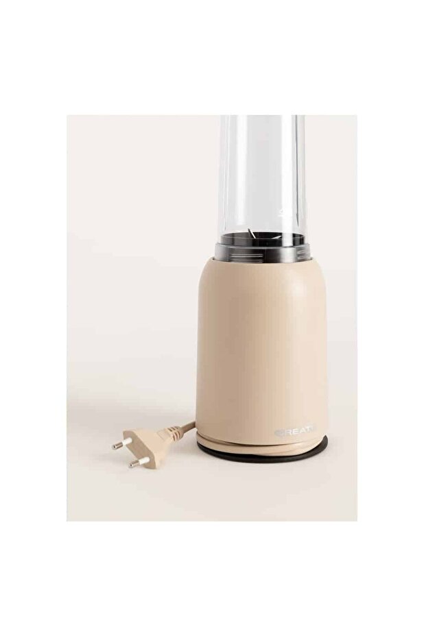 Blender with portable container, CREATE, Moi Studio, beige - 3