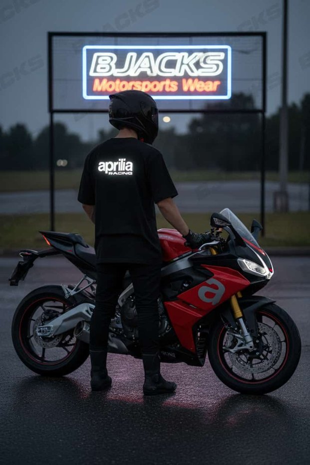 Reflector Printed Aprilia Exclusive Premium T-Shirt