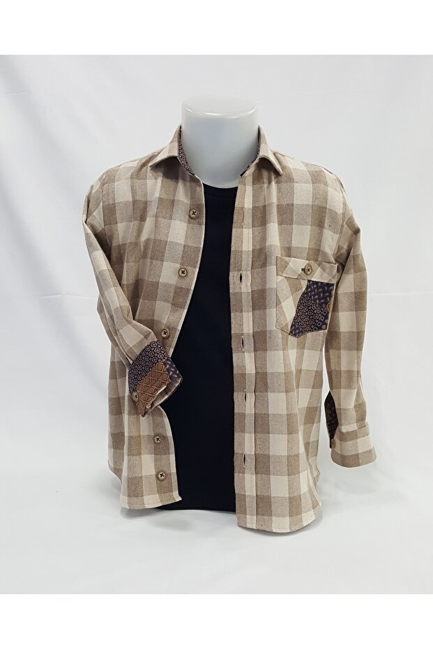 Children's Long Sleeve Lumberjack Men's Shirt