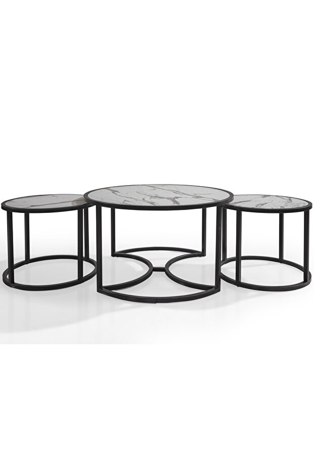 Mostar Center & Side*2 Tables - 3