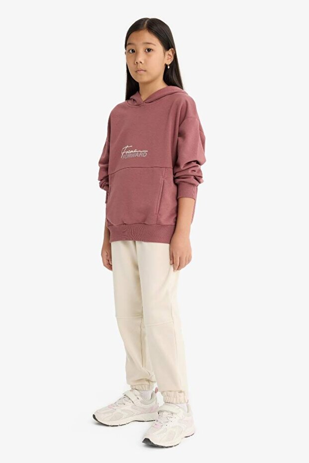 Elastic Waist Jogger Pants Sweatpants for Girls F0389A825Au