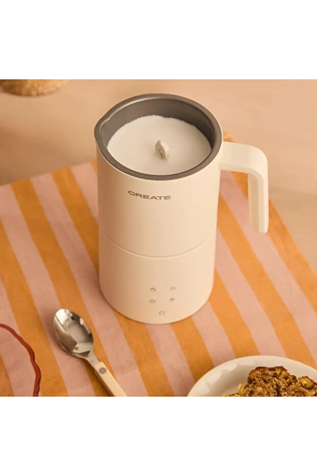 Spumator de lapte, CREATE, Studio Pro, 620 ml, bej - 5