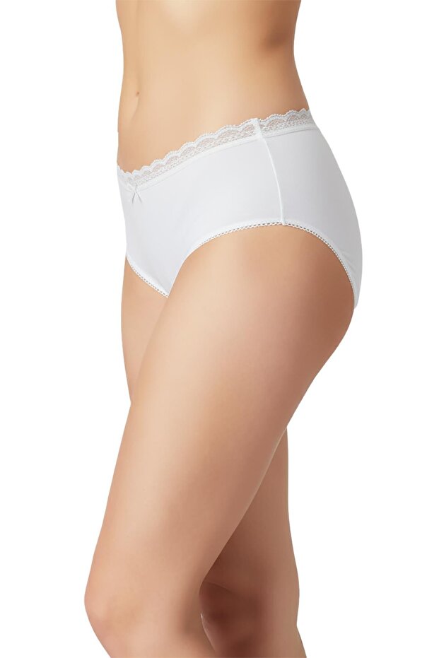 Women's Lace White Panties 1 Piece Product Code 649