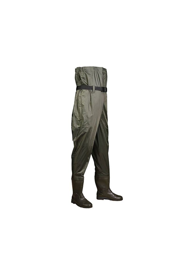 Taslan Khaki Pattern Overalls No:45 - 1