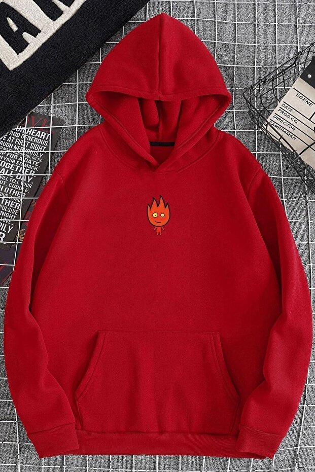سويت شيرت بطبعة Fire Avatar للجنسين