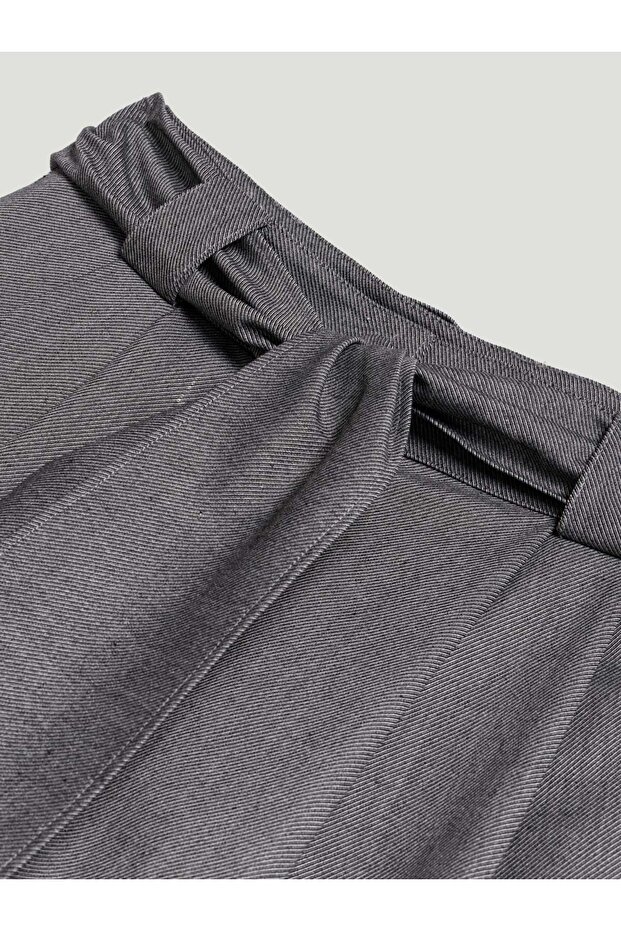 Kuşaklı Mini Şort - 7