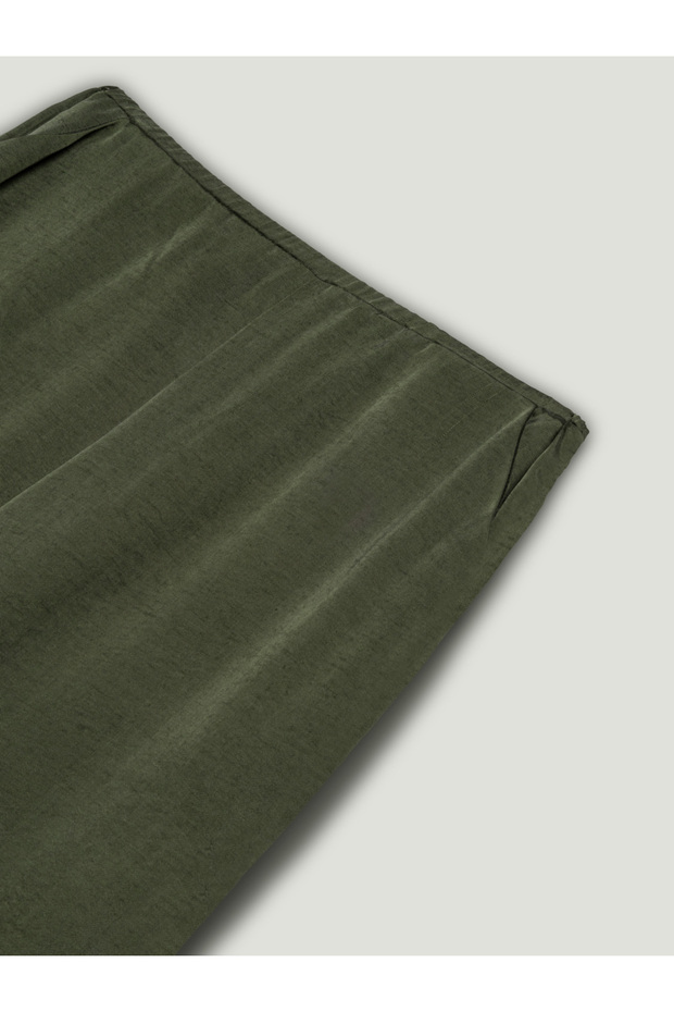 Elastik Belli Pantolon - 7