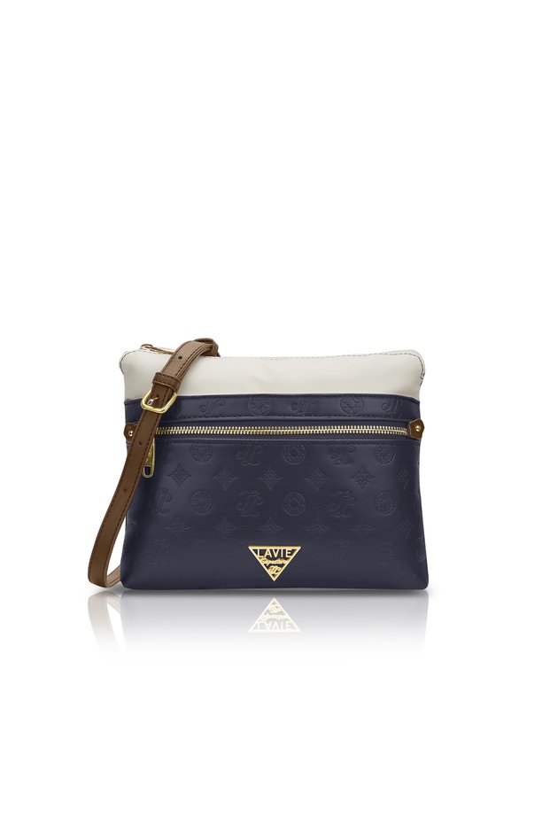 Women's Galax Colourblock Slingbag (Navy)