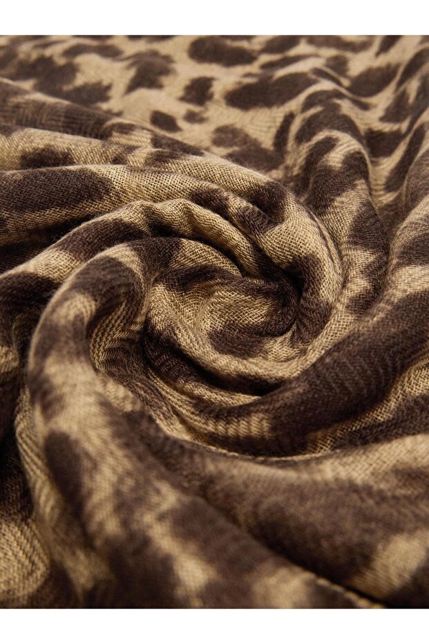 Hayvan Desenli Şal - 2