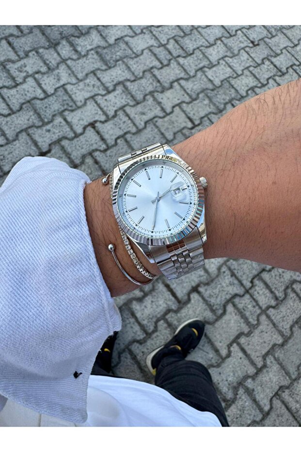Erkek Kol Saati Çelik Kordon Rlx Model - 2