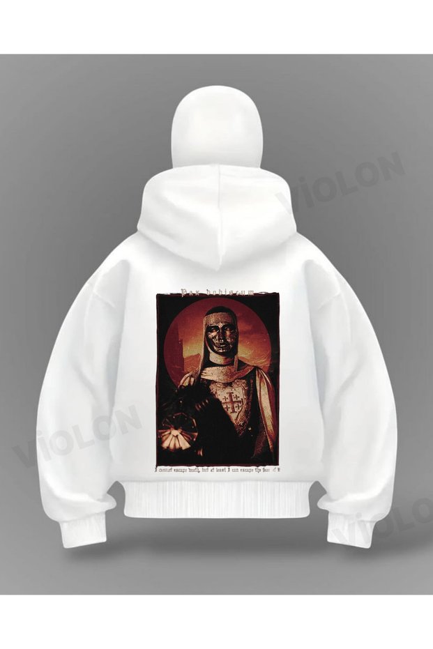 Lord Baldwin Detail Full Mask Oversize Cardigan