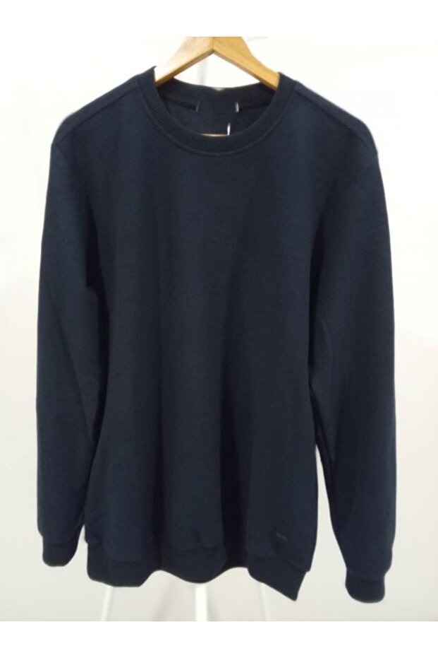 سترة رجالية أساسية بياقة مستديرة ونسيج وافل - 4