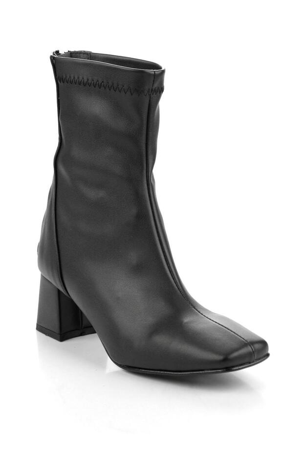 Siyah Kadın Bot & Bootie K02606000709 - 2