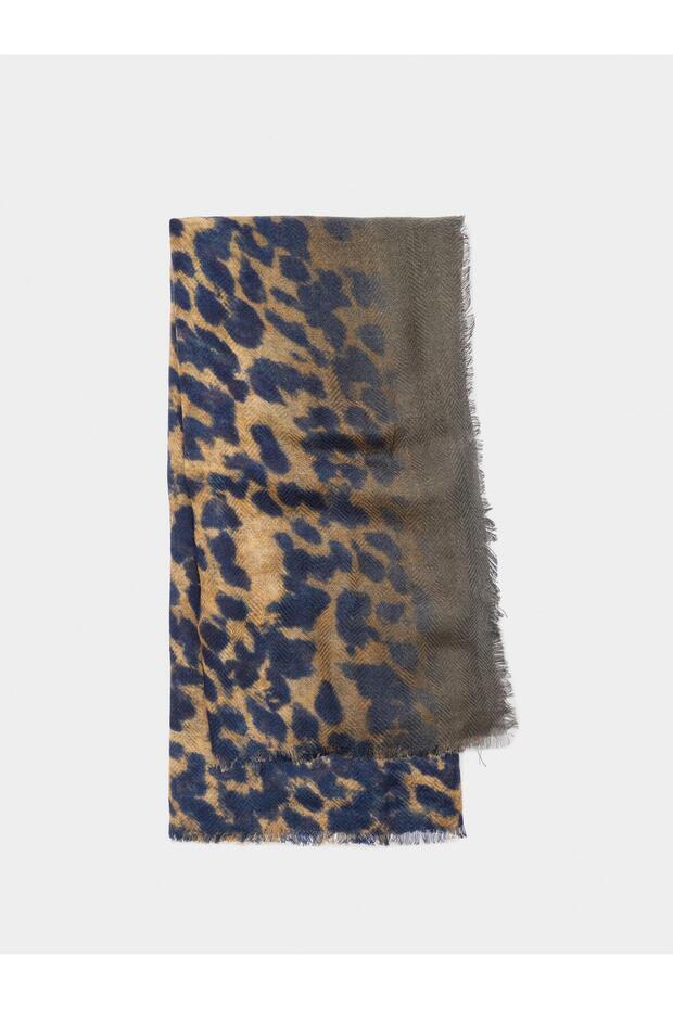 Hayvan Desenli Şal - 1