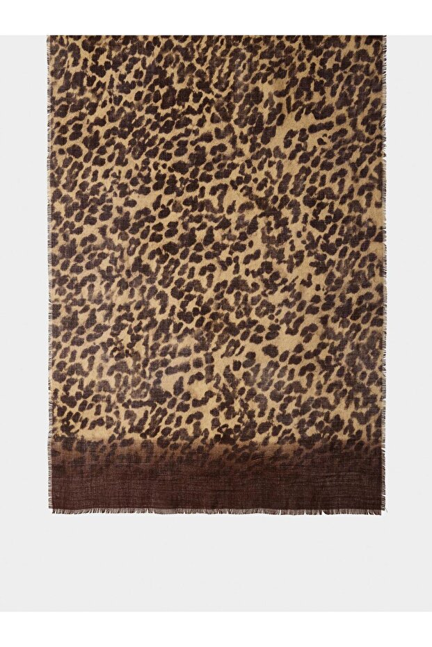 Hayvan Desenli Şal - 3