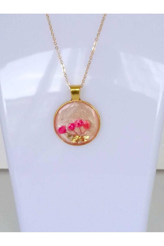 EL YAPIMI EPOKSİ KOLYE - 1