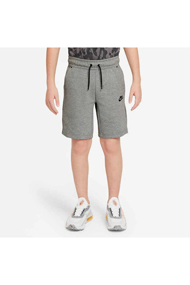 da0826 063 NSW Tech Fleece Short Çocuk Şort - 1