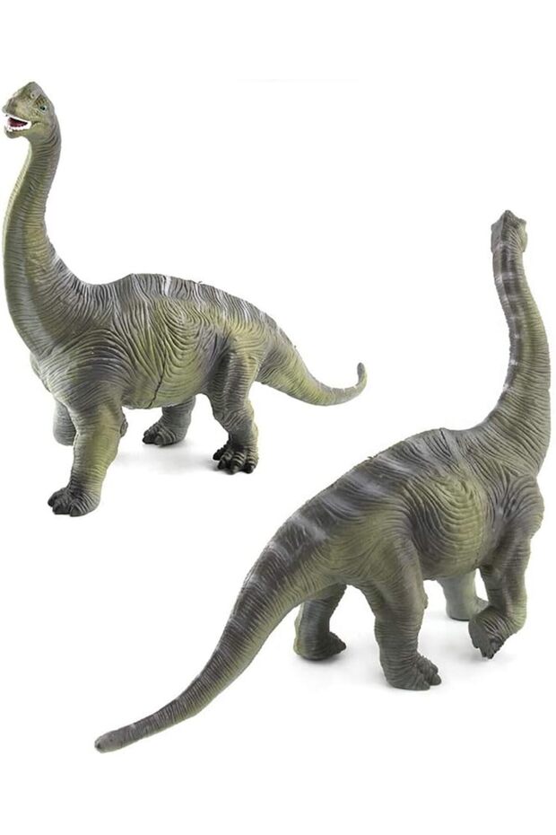 Dinosaur Figure Toys Brachiosaurus & Plesiosaur, Jumbo Realistic Dinosaur Playset