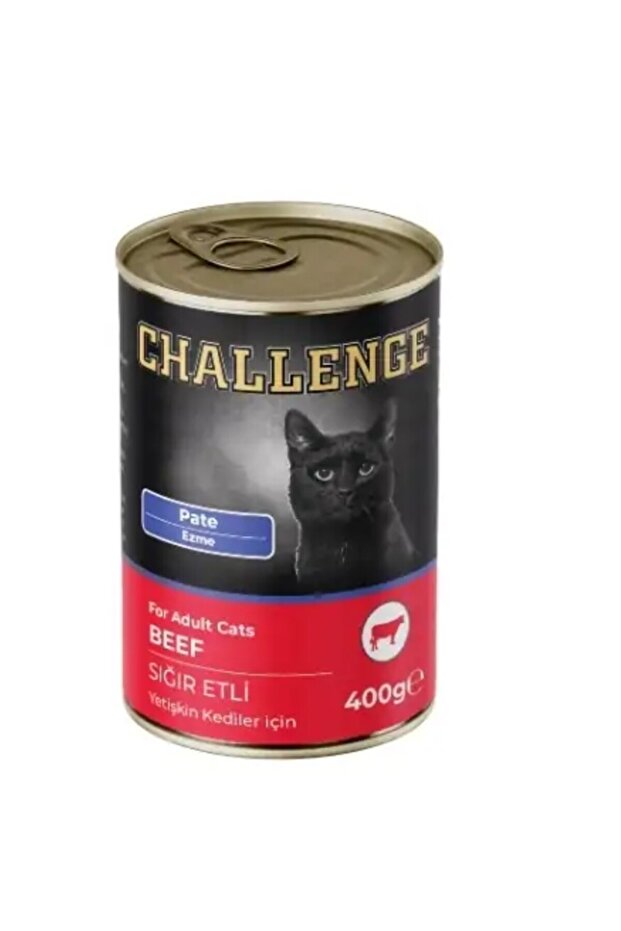 CHALLENGE KONSERVE KEDİ SIĞIR ETLİ - 1