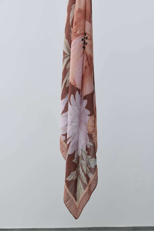 Roselith Desen Bambu Eşarp - 4