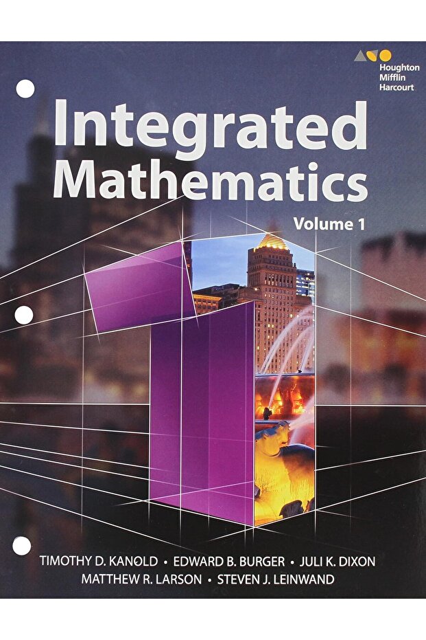 إصدار الطالب التفاعلي المجلد 1 (مواد استهلاكية) 2015 (HMH Integrated Math 1)
