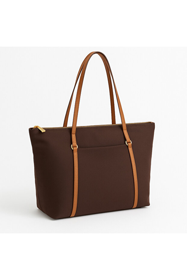 Çift Saplı Shopper Çanta - 2