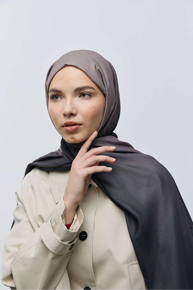 Velin Desen Pamuk Şal - 3