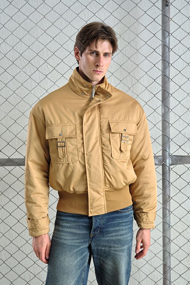 TEKNİK TABA BOMBER CEKET - 3