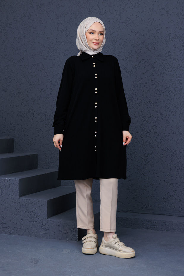 TRİKO TESETTÜR TUNİK - 5