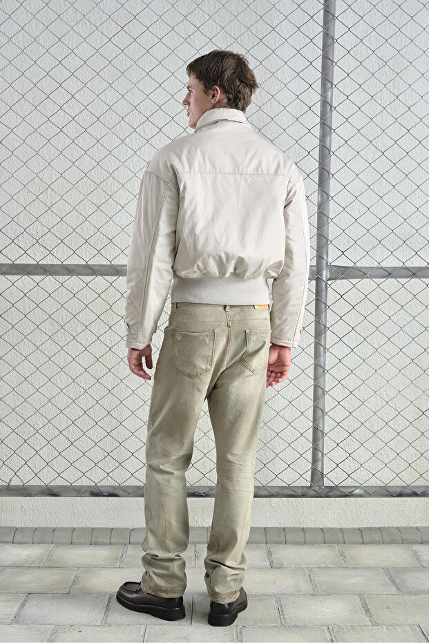 سترة بيضاء تقنية من نوع بومبر - 2