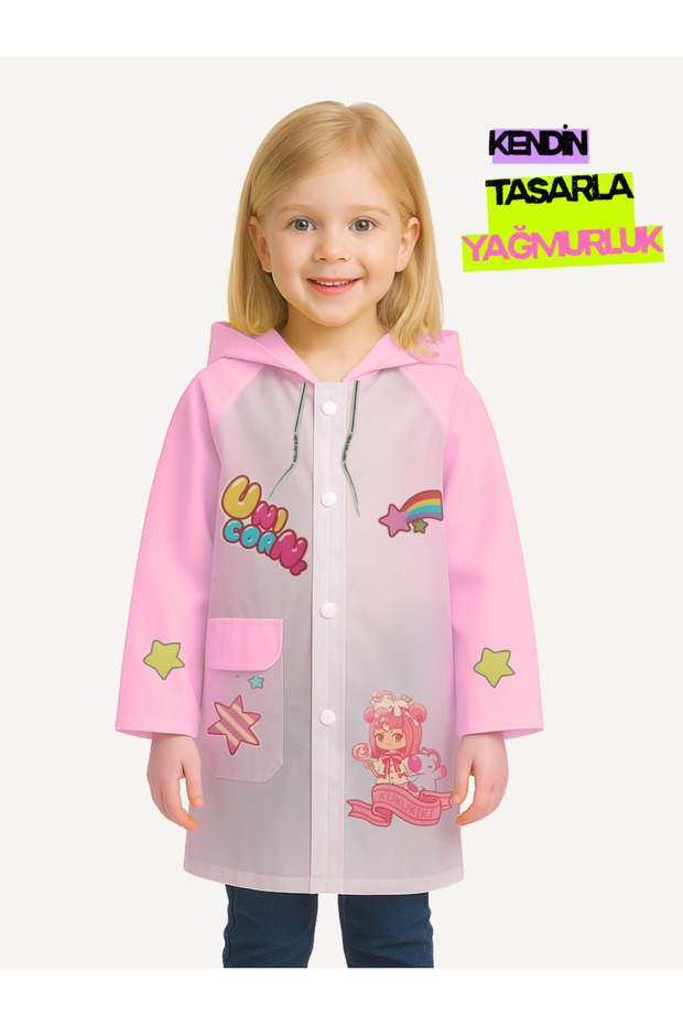 Design Your Own Girl's Raincoat