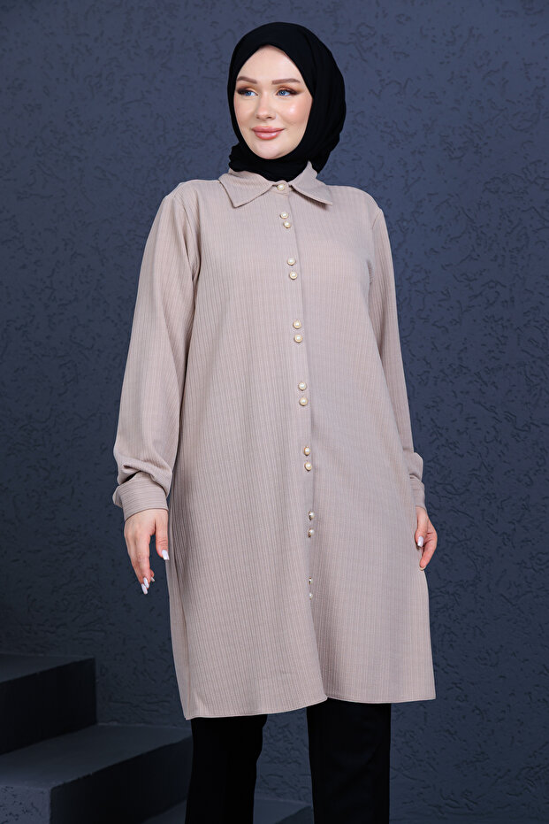 TRİKO TESETTÜR TUNİK - 1