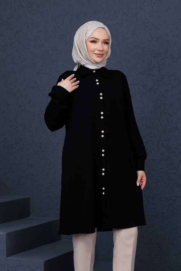 TRİKO TESETTÜR TUNİK - 1