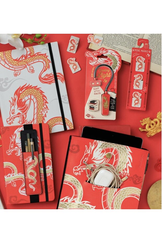 دفتر ملاحظات بوكارو ثينجز الأكبر - دفتر ملاحظات مسطر - تنين المحارب - 3