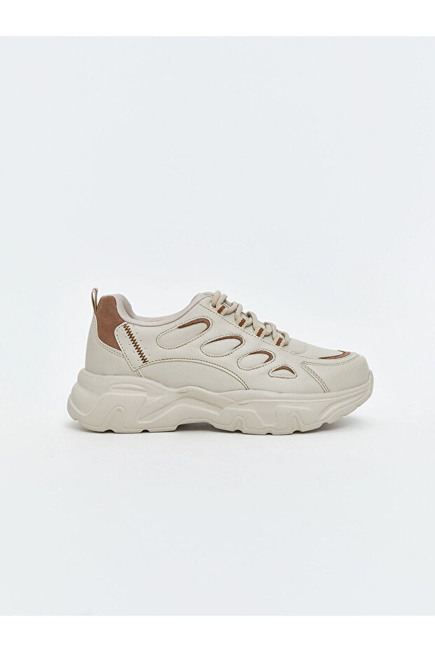 Peak Yeni Sezon Bağcıklı Kadın Spor Ayakkabı - 2