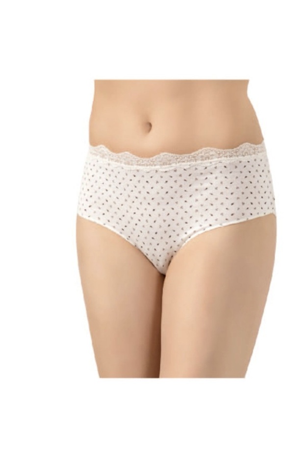 Öztaş Modal Printed Lace Bato 4-Pack 2812-Yh