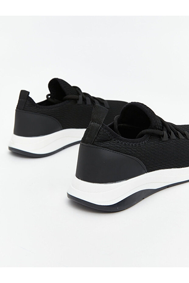 Özmarka Yeni Sezon Bağcıklı File Detaylı Kadın Spor Ayakkabı - 5