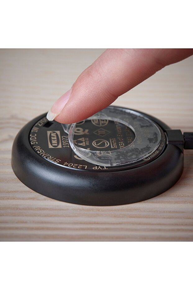 STRIMSÄV LED spotlight, black - 6