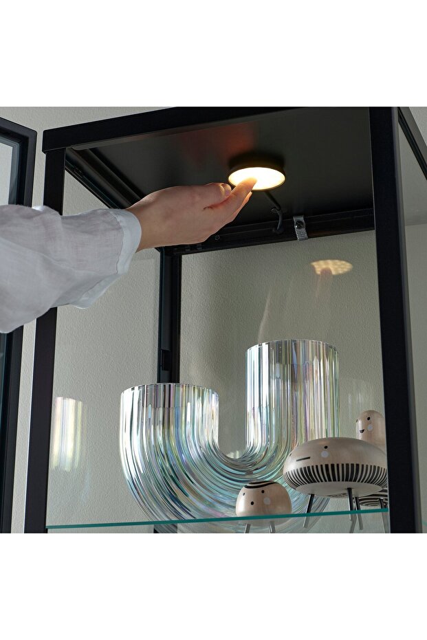 STRIMSÄV LED spotlight, black - 3