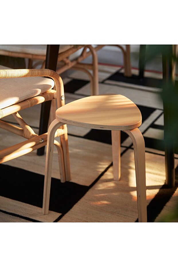 KYRRE Stool, Birch - 4