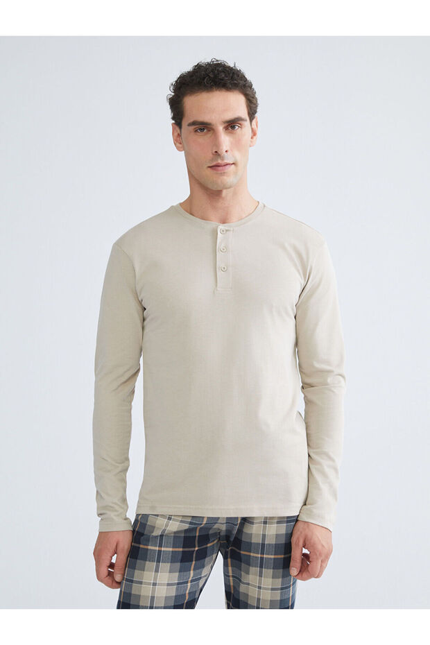 Ozmarka New Season Standard Fit Men's Pajama Set