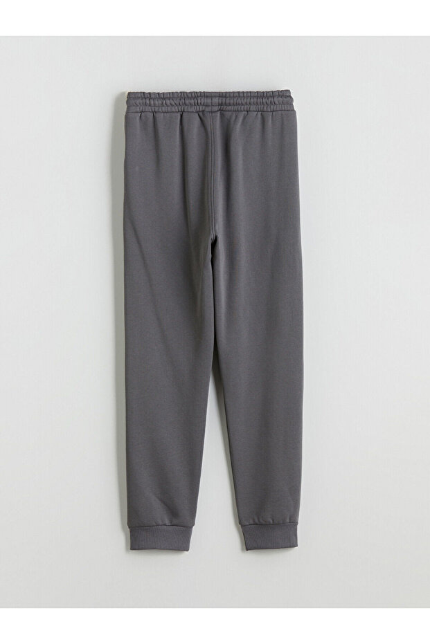 Slim Fit Erkek Kalın Jogger Eşofman Altı - 7