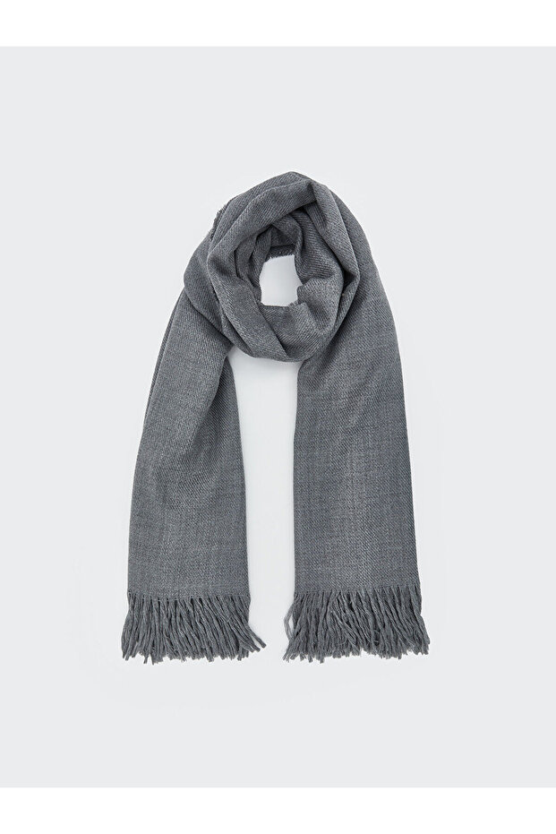 Vizyon New Season Short Tassel Men's Scarf