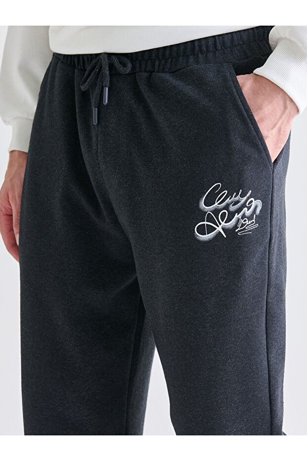 Standart Kalıp Erkek Jogger Eşofman Altı - 3