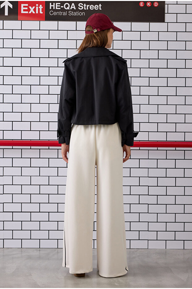 Trenci scurt negru - 4