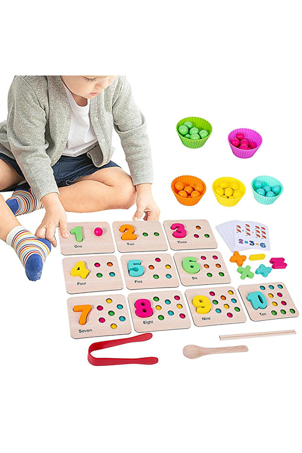 Educational Game with 5 activities – Skill, association, sorting, memory and logic, WD9591 - 1