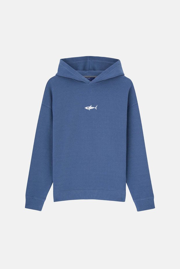 Great White Shark Supersoft Hoodie - Navy